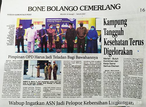 Encouraging on the “Healthy and Resilient Village”