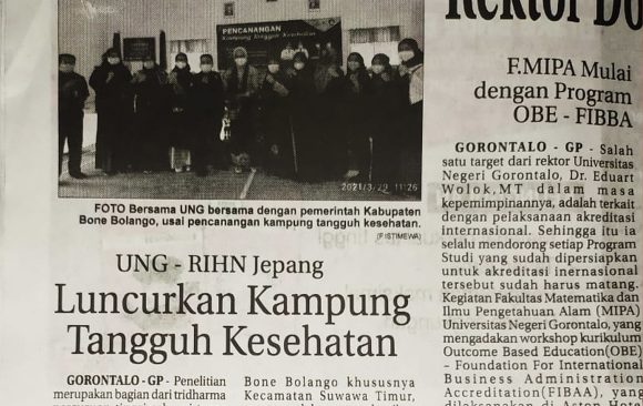 Launching of the Healthy and Resilient Village