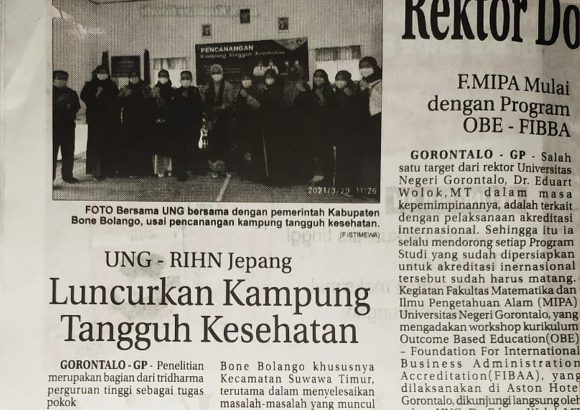Launching of the Healthy and Resilient Village