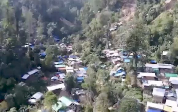 The situation of the ASGM mining site located in the remote area of East Suwawa District The situation of the ASGM mining site located in the remote area of East Suwawa District
